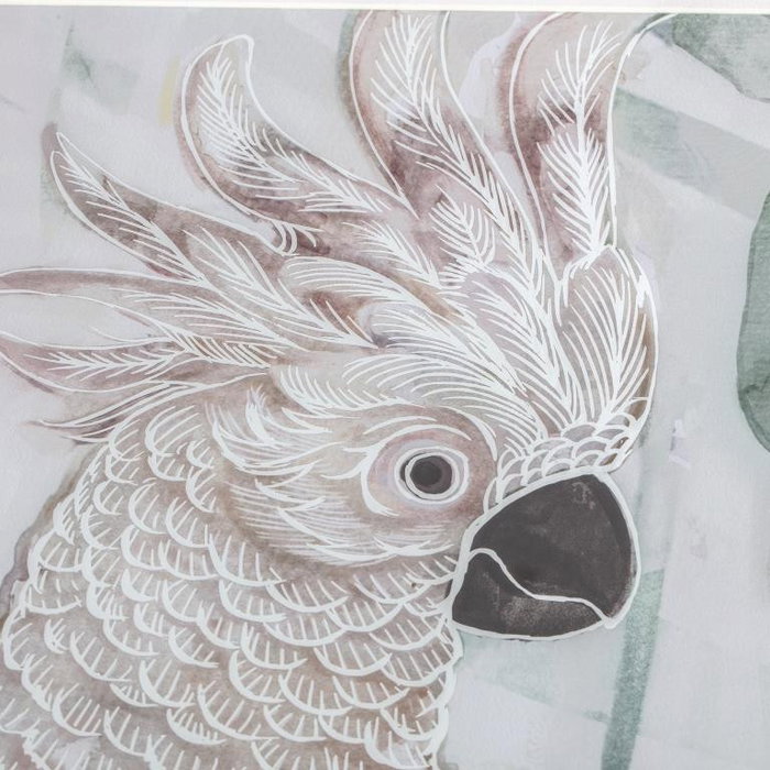 DKD Home Decor Cuadro Mediterraneo Azul Beige Lienzo PS 56 x 66 x 1.6 cm (3 Unidades)