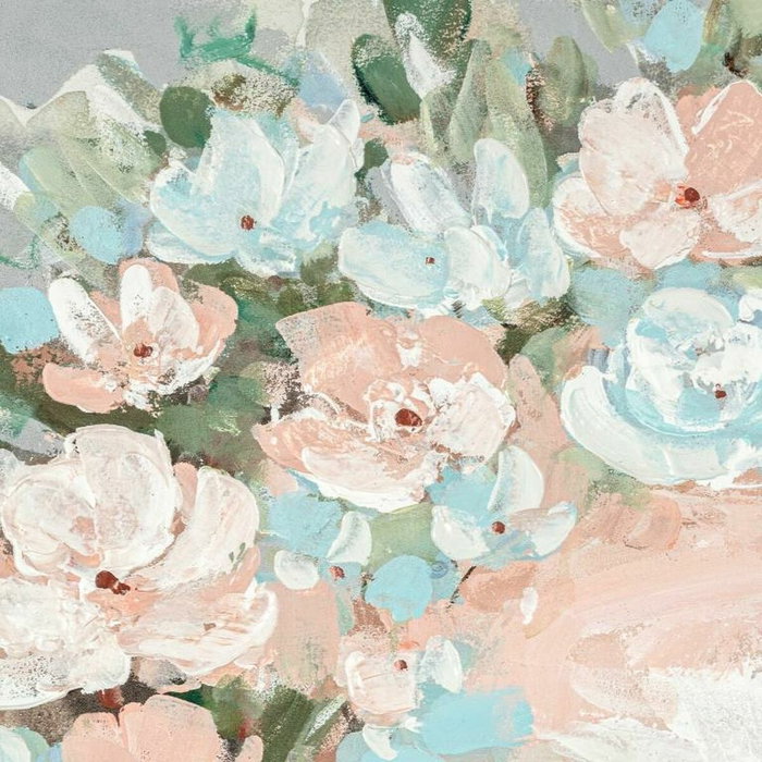 DKD Home Decor Set de 2 Cuadros sobre Lienzo Mujer con Flores 80x3,7x100 cm