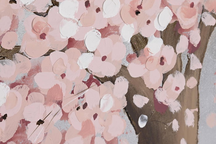 DKD Home Decor Cuadro Tradicional Lienzo Pino Rosa Gris 120 x 3.5 x 80 cm (2 Unidades) DKD Home Decor Cuadro Tradicional Lienzo Pino Rosa Gris 120 x 3.5 x 80 cm (2 Unidades)