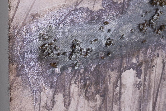 DKD Home Decor Cuadro Moderno Rojo Beige 3.5 x 70 x 140 cm (2 Unidades) Lienzo Pino