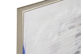 DKD Home Decor Cuadro Abstracto 3 x 80 x 60 cm Azul Gris (2 Unidades)