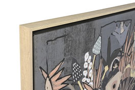 DKD Home Decor Cuadro Scandi Multicolor 84 x 124 x 4.5 cm (2 Unidades)