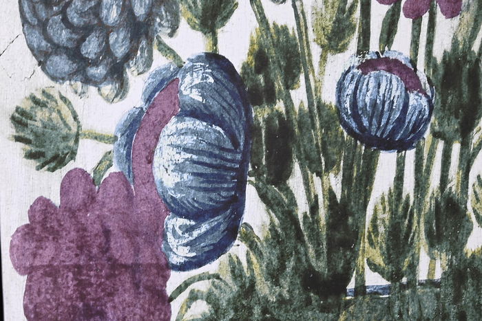 DKD Home Decor Cuadro Tradicional Azul Lila 4.5 x 123 x 83 cm (2 Unidades)