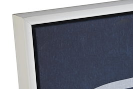 DKD Home Decor Cuadro Azul Abstracto Lienzo PS 4.5 x 123 x 83 cm (2 Unidades)