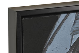 DKD Home Decor Cuadro Moderno Lila Gris 4.5 x 103 x 103 cm (2 Unidades)