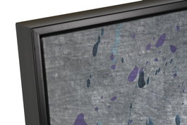 DKD Home Decor Cuadro Colonial Lila Turquesa 4.5 x 123 x 83 cm (2 Unidades)