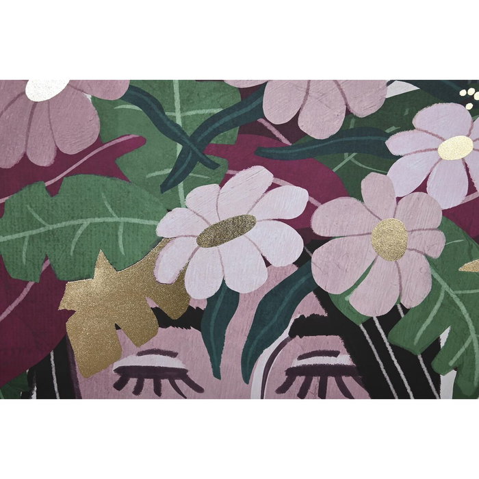 DKD Home Decor Cuadro de Flores Chica, Pack de 2 unidades, 103x4,5x143 cm DKD Home Decor Cuadro de Flores Chica, Pack de 2 unidades, 103x4,5x143 cm