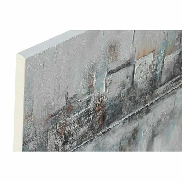 DKD Home Decor Cuadro Lienzo Ciudad Abstracto Pack de 2