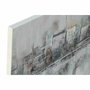 DKD Home Decor Cuadro Lienzo Ciudad Abstracto Pack de 2