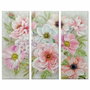 DKD Home Decor Cuadro Lienzo MDF Flores Surtido 60x3x150 cm