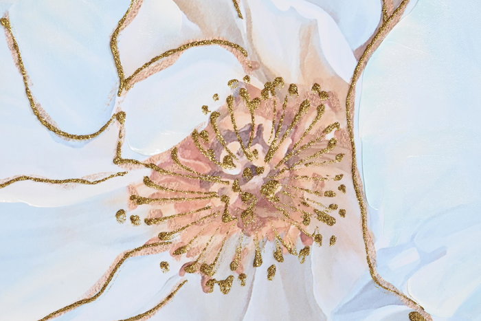 DKD Home Decor Cuadro Romántico Azul Blanco Lienzo y PS 4 x 70 x 100 cm (2 Unidades) DKD Home Decor Cuadro Romántico Azul Blanco Lienzo y PS 4 x 70 x 100 cm (2 Unidades)