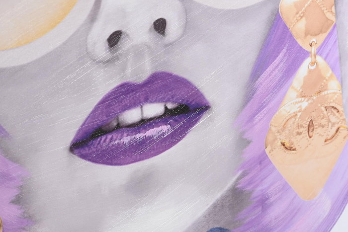 DKD Home Decor Cuadro Verde Lila 3.5 x 80 x 60 cm Chica Fashion Lienzo PS (2 Unidades) DKD Home Decor Cuadro Verde Lila 3.5 x 80 x 60 cm Chica Fashion Lienzo PS (2 Unidades)