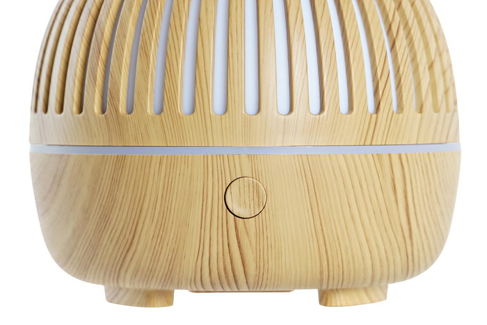 DKD Home Decor Difusor de Aroma Basicos 180ml ABS PP Natural 11.8x12.1x11.8 cm