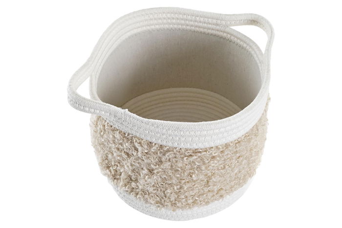 DKD Home Decor Cestas Infantil Rosa Palo Gris Oscuro Algodón Set 3 Piezas 34 x 27 x 34 cm DKD Home Decor Cestas Infantil Rosa Palo Gris Oscuro Algodón Set 3 Piezas 34 x 27 x 34 cm