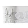 DKD Home Decor Set de 2 Cestas de Algodón 45x35x40 cm Gris