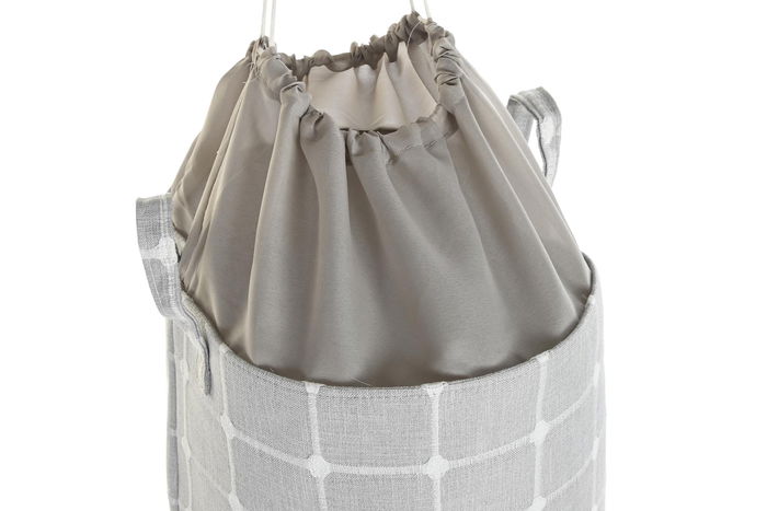 DKD Home Decor Cesta Basicos Gris Beige 35 x 55 x 35 cm (4 Unidades) DKD Home Decor Cesta Basicos Gris Beige 35 x 55 x 35 cm (4 Unidades)