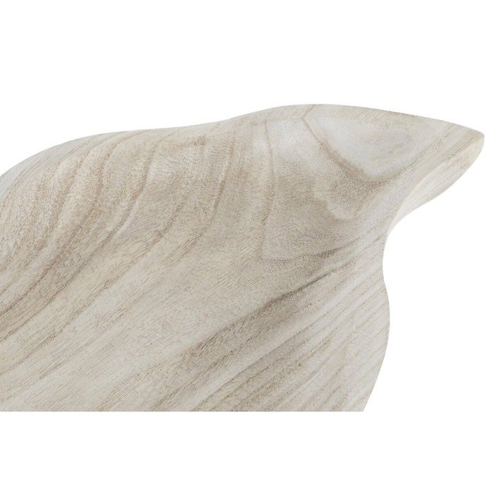 DKD Home Decor Centro Mesa Paulownia Hoja Natural Marrón Claro