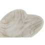 DKD Home Decor Centro de Mesa Paulownia Corazón Natural Marrón Claro 35x24x4 cm