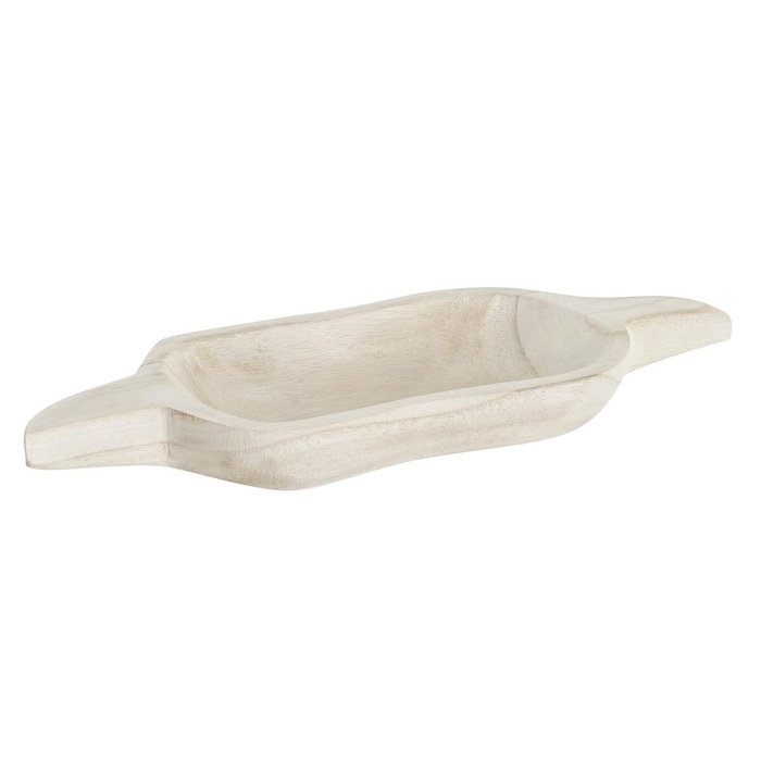 DKD Home Decor Centro de Mesa Paulownia 38x15x4 cm Marrón Claro Natural DKD Home Decor Centro de Mesa Paulownia 38x15x4 cm Marrón Claro Natural