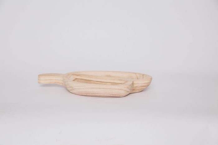 DKD Home Decor Centro Mesa Tropical Marron Claro 21 x 5 x 38 cm