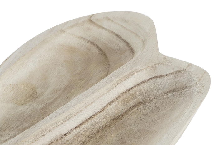 DKD Home Decor Centro Mesa Tropical Marron Claro 21 x 5 x 38 cm