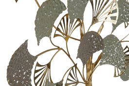 DKD Home Decor 11.5 x 88 x 62 cm Decoración Moderno Multicolor Dorado Metal