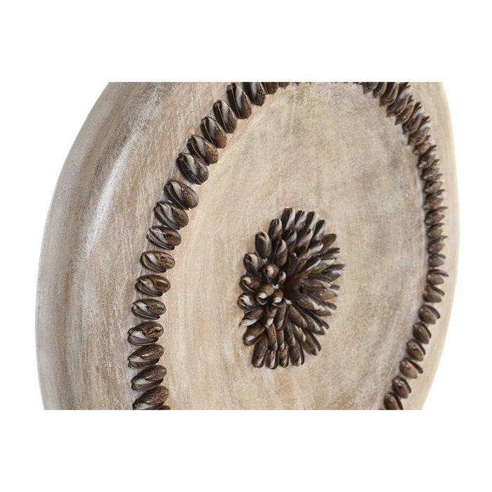 DKD Home Decor Decoración Albasia Hierro Círculo Beige DKD Home Decor Decoración Albasia Hierro Círculo Beige