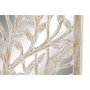 DKD Home Decor Decoración de Pared Árbol Decapé MDF y Espejo Blanco