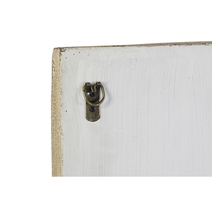 DKD Home Decor Set de 3 Decoraciones de Pared en Resina Beige 178x112x4 cm