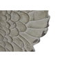 DKD Home Decor Panel Decorativo Neoclásico de Alas en Resina Gris