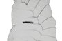DKD Home Decor Panel Decorativo Neoclásico de Alas en Resina Gris