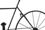 DKD Home Decor Decoración de Pared Metal Bicicletas 78x45 cm Surtido de 2