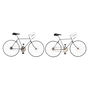 Figura Decorativa DKD Home Decor 78 x 2,5 x 45 cm Bicicleta Vintage (2 Unidades)