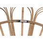 DKD Home Decor Decoración de Pared Bambú y MDF Natural 73x73 cm