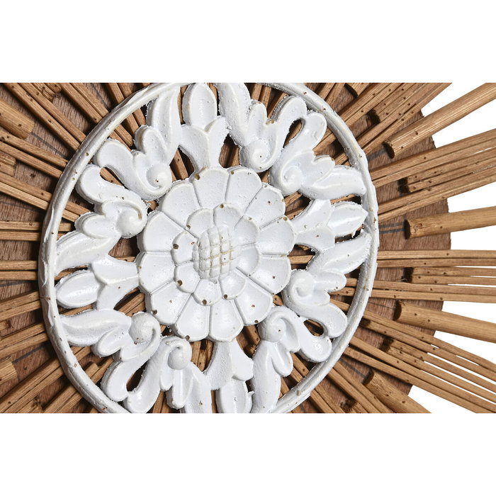 DKD Home Decor Decoración de Pared Bambú y MDF Natural 73x73 cm DKD Home Decor Decoración de Pared Bambú y MDF Natural 73x73 cm