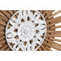 DKD Home Decor Decoración de Pared Bambú y MDF Natural 73x73 cm