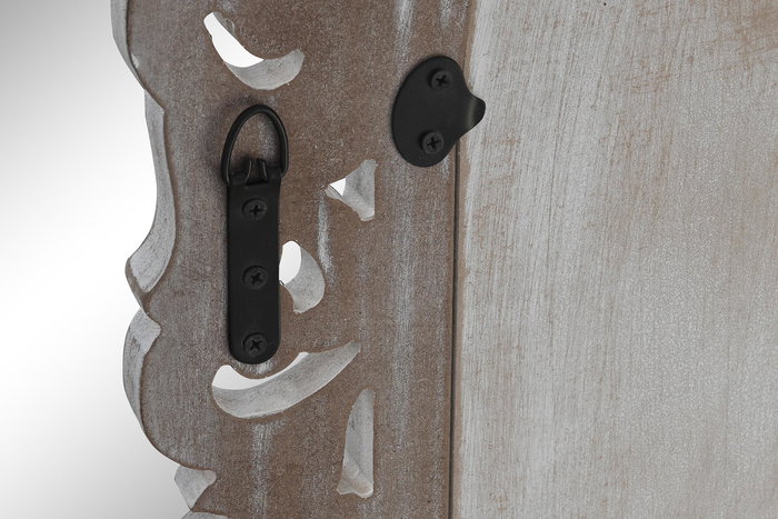 DKD Home Decor Espejo Natural MDF y Cristal 2.5 x 152 x 60 cm