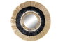 DKD Home Decor Espejo Colonial Natural Negro 7 x 55 x 55 cm