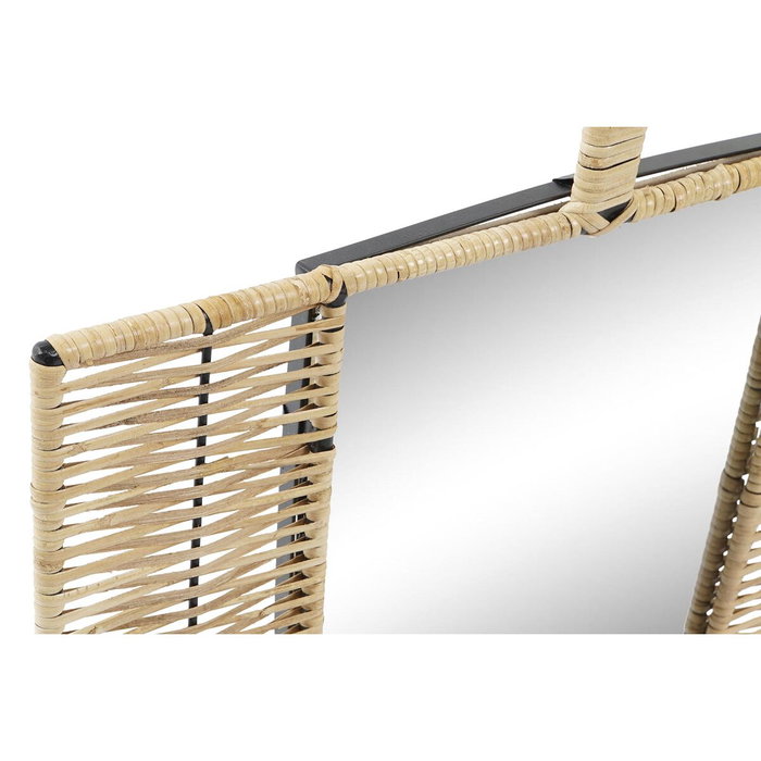 DKD Home Decor Espejo Tropical Marron Ratan 52 x 72 x 2.5 cm DKD Home Decor Espejo Tropical Marron Ratan 52 x 72 x 2.5 cm