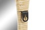 DKD Home Decor Espejo de Ratán Diseño Abanico Marrón Natural