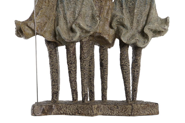 DKD Home Decor Figura de Resina Africanas Multicolor