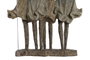 DKD Home Decor Figura de Resina Africanas Multicolor
