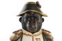 DKD Home Decor Figura de Resina Gorila Napoleón Negro