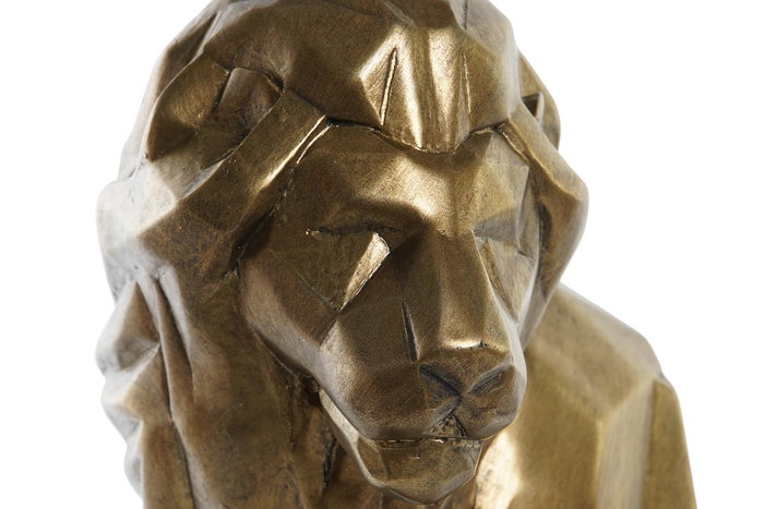 Sujetalibros Moderno DKD Home Decor Dorado 15 x 24.5 x 32 cm Set de 2