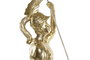 DKD Home Decor Figura del Dios Marte de Resina, Pack de 2 Unidades Surtidas