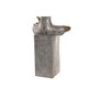 DKD Home Decor Figura de Resina Chica Surtido de 3 Piezas Rojo, Azul y Gris