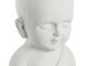 DKD Home Decor Figura Magnesia Monje Surtido de 2 Unidades Blanco