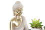 DKD Home Decor Figura de Resina Jardín Zen Surtido de 2 Unidades
