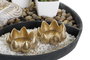 DKD Home Decor Figura de Resina Jardín Zen Surtido de 2 Unidades