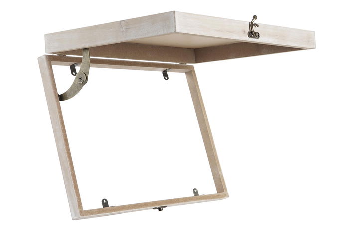 DKD Home Decor Tropical Tapa Contador Multicolor Blanco 6 x 31.5 x 46.5 cm (2 Unidades)